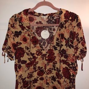 NWT rose dress
